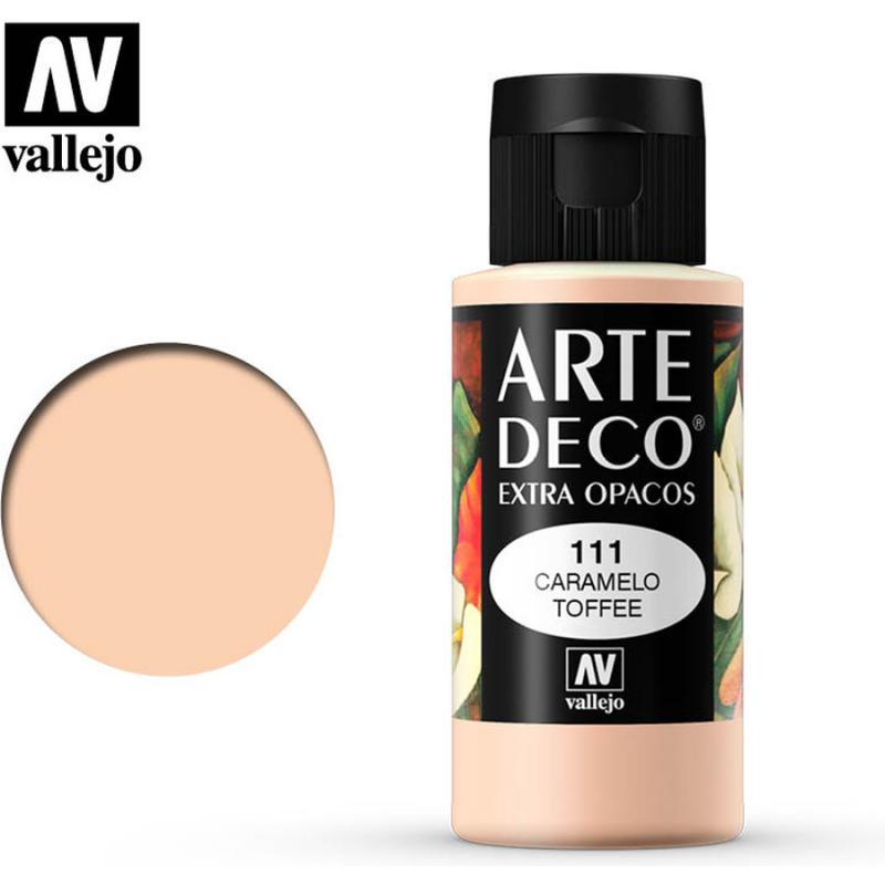Art Deco Acrylic Paint - Vallejo 60ml - Toffee 85111