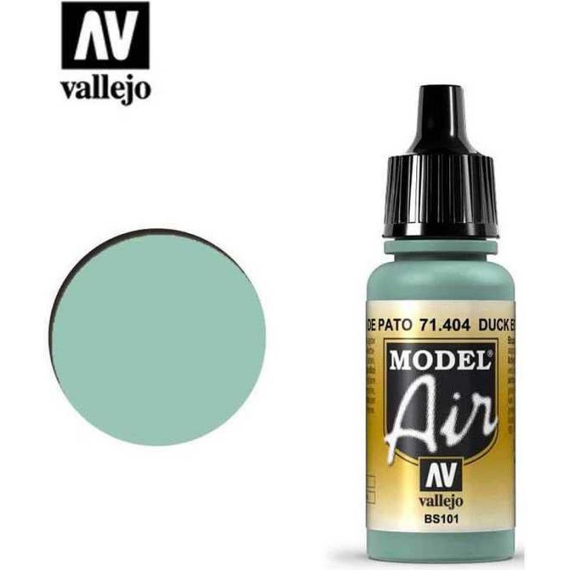 Model Air Acrylic Paint - Vallejo 17ml - No 1 Sky Blue 'Duck Egg Blue' 71404