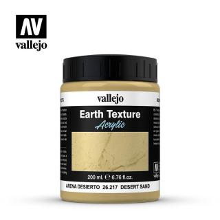 Earth Texture Acrylic - Vallejo 200ml - Desert Sand Texture 26217