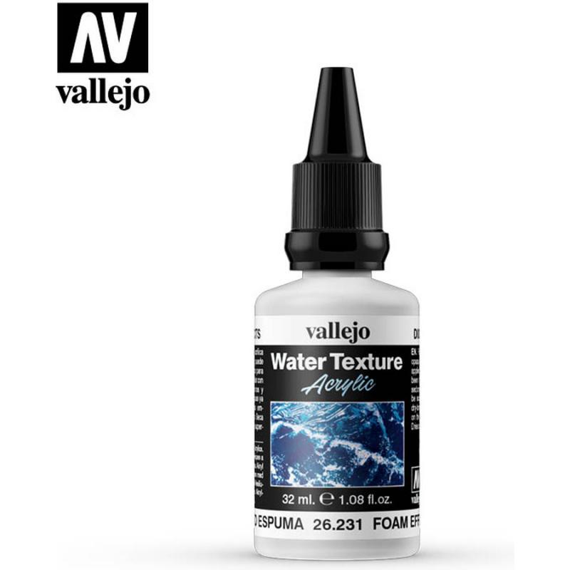 Water Effects - Vallejo 32ml - Foam and Snow Water Effect Texture