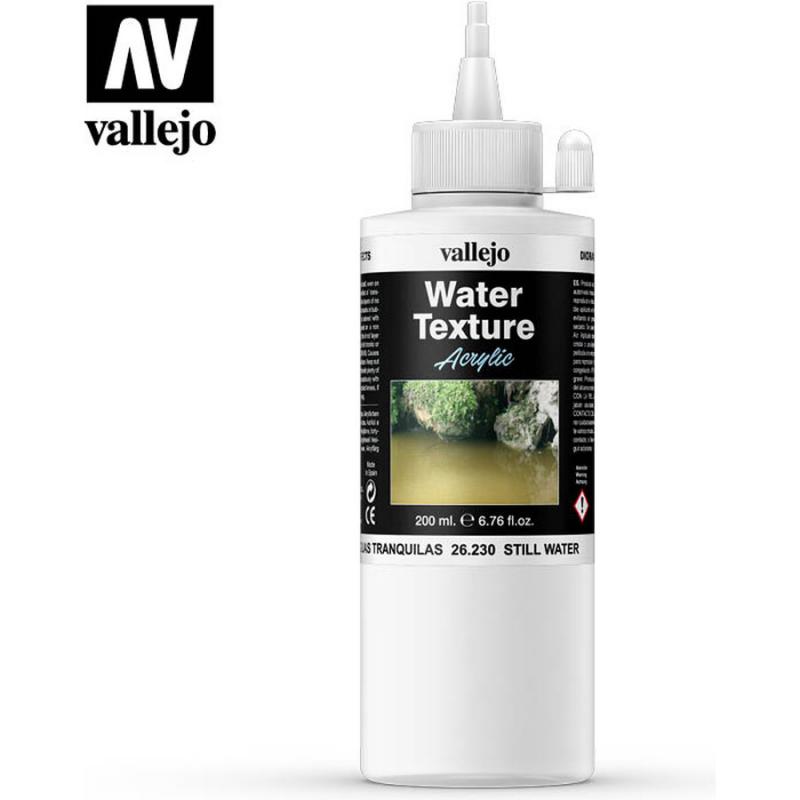 Water Textures Acrylic - Vallejo 200ml - Still Water Texture 26230