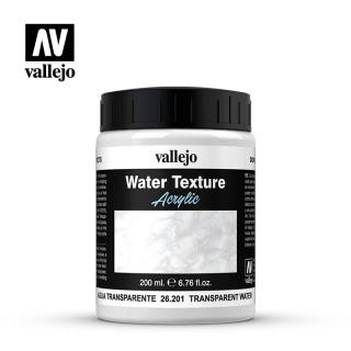 Water Effects - Vallejo 200ml - Transparent Water Texture 26201