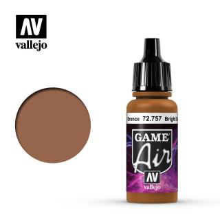 Game Air Acrylic Paint - Vallejo 17ml - Bright Bronze 72757