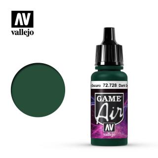 Game Air Acrylic Paint - Vallejo 17ml - Dark Green 72728