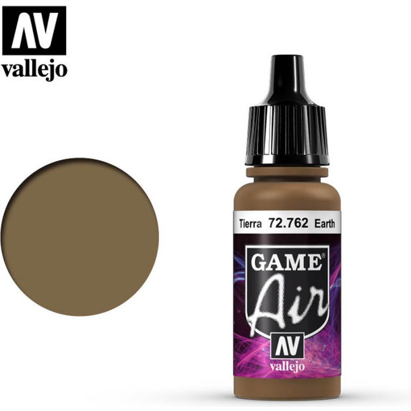 Game Air Acrylic Paint - Vallejo 17ml - Earth 72762