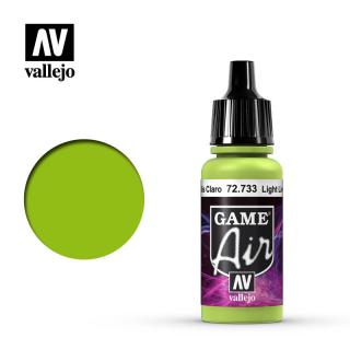 Game Air Acrylic Paint - Vallejo 17ml - Light Livery Green 72733