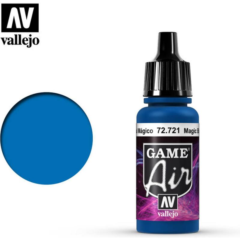 Game Air Acrylic Paint - Vallejo 17ml - Magic Blue 72721