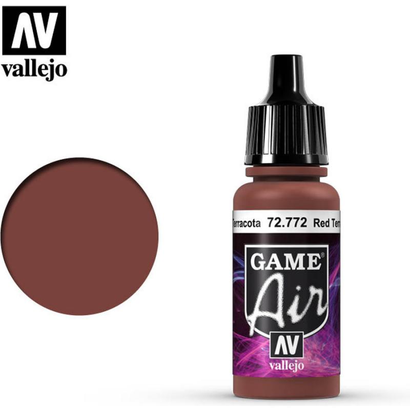 Game Air Acrylic Paint - Vallejo 17ml - Red Terracotta 72772