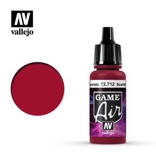 Game Air Acrylic Paint - Vallejo 17ml - Scarlett Red 72712
