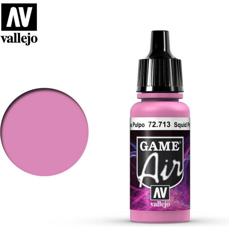 Game Air Acrylic Paint - Vallejo 17ml - Squid Pink 72713