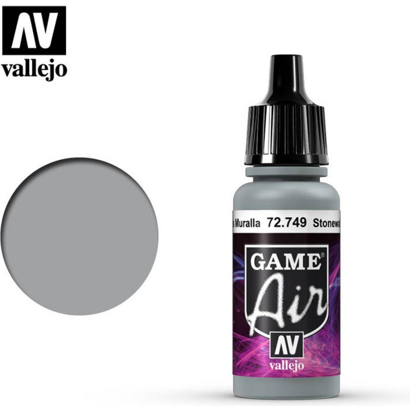 Game Air Acrylic Paint - Vallejo 17ml - Stonewall Grey 72749