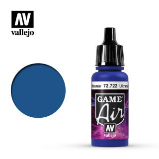 Game Air Acrylic Paint - Vallejo 17ml - Ultramarine Blue 72722