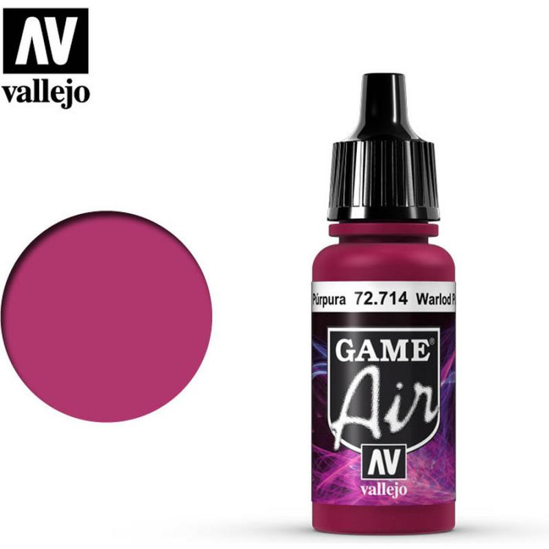 Game Air Acrylic Paint - Vallejo 17ml - Warlord Purple 72714