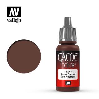 Game Color Acrylic Paint - Vallejo 17ml - Dark Fleshtone 72044