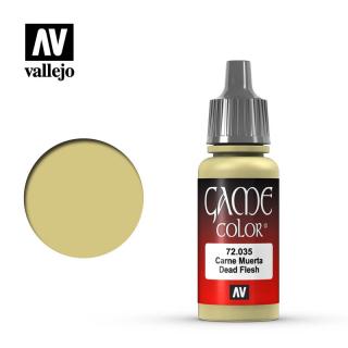 Game Color Acrylic Paint - Vallejo 17ml - Dead Flesh 72035