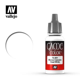 Game Color Acrylic Paint - Vallejo 17ml - Death White 72001