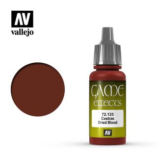 Game Color Acrylic Paint - Vallejo 17ml - Dried Blood 72133