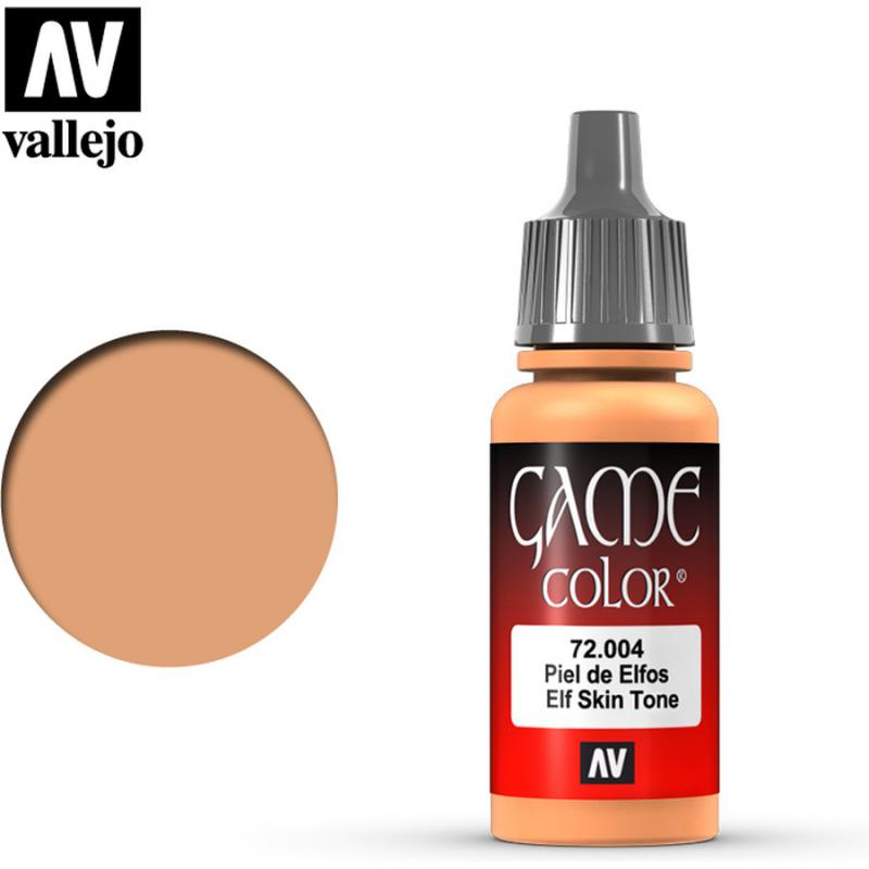Game Color Acrylic Paint - Vallejo 17ml - Elf Skintone 72004