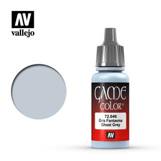 Game Color Acrylic Paint - Vallejo 17ml - Ghost Grey 72046