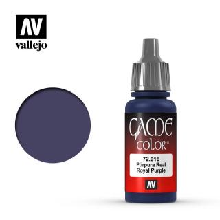 Game Color Acrylic Paint - Vallejo 17ml - Royal Purple 72016