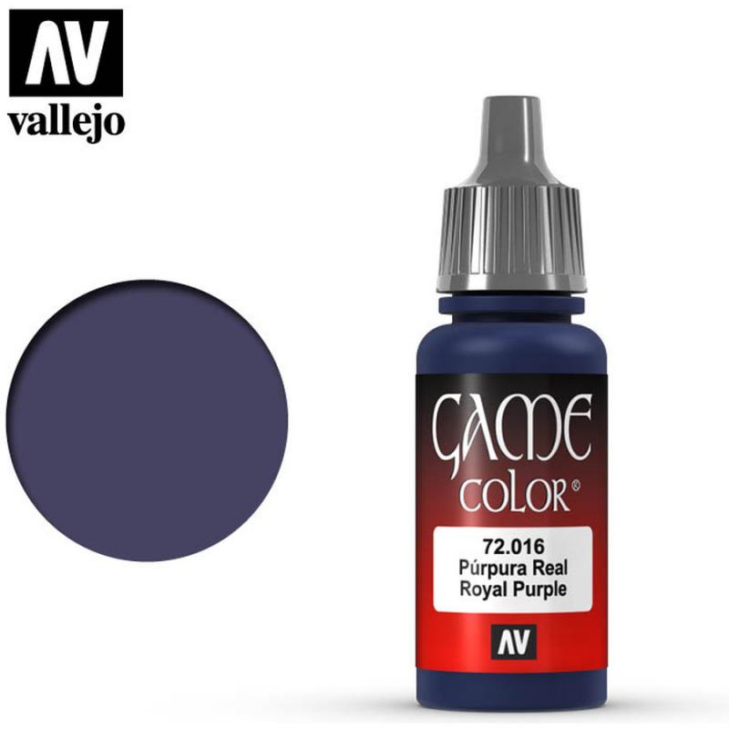 Game Color Acrylic Paint - Vallejo 17ml - Royal Purple 72016