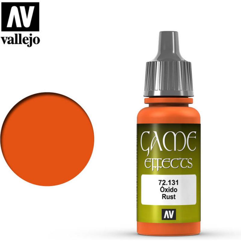 Game Color Acrylic Paint - Vallejo 17ml - Rust 72131