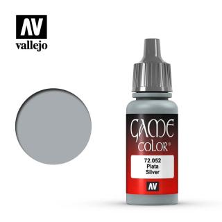 Game Color Acrylic Paint - Vallejo 17ml - Mithrill Silver 72052