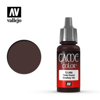 Game Color Acrylic Paint - Vallejo 17ml - Smokey Ink 72068