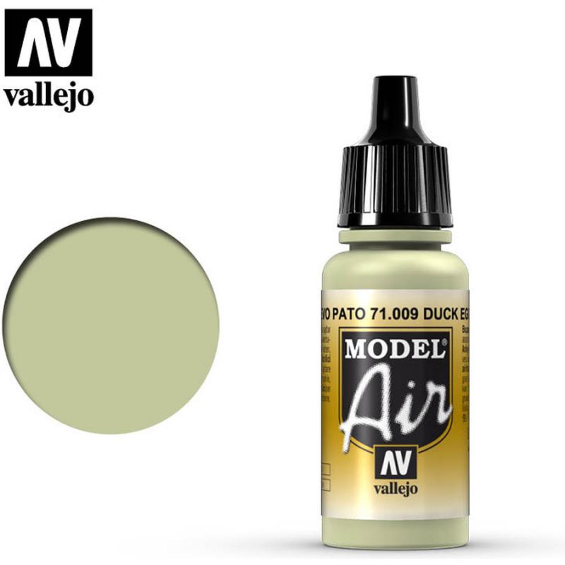 Model Air Acrylic Paint - Vallejo 17ml - Duck Egg Green 71009