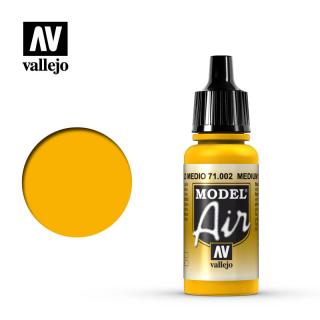 Model Air Acrylic Paint - Vallejo 17ml - Yellow 71002