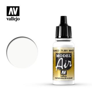 Model Air Acrylic Paint - Vallejo 17ml - White 71001