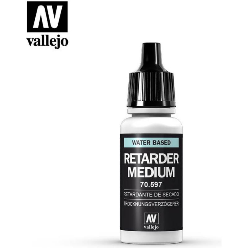 Drying Retarder Medium Water Based - Vallejo 17ml 70597