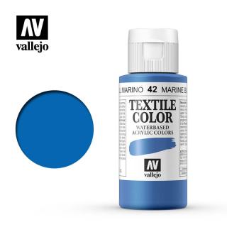 Textile Color Acrylic Paint - Vallejo 60ml - Violet Blue 40042