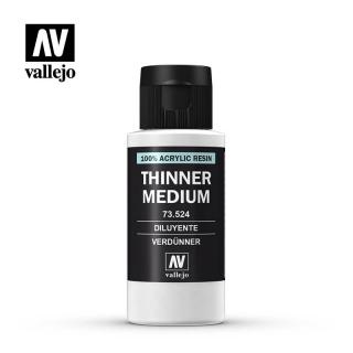Thinner Medium Acrylic Resin - Vallejo 60ml 73524