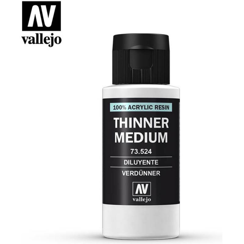 Thinner Medium Acrylic Resin - Vallejo 60ml 73524