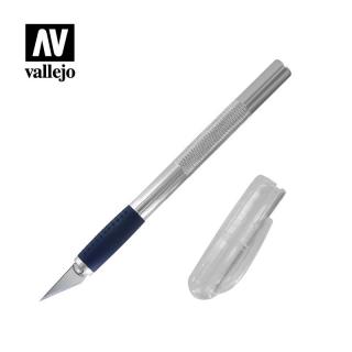 Deluxe Soft Grip Modelling and Craft Knife -Vallejo - No1 with No11 Blade T06007