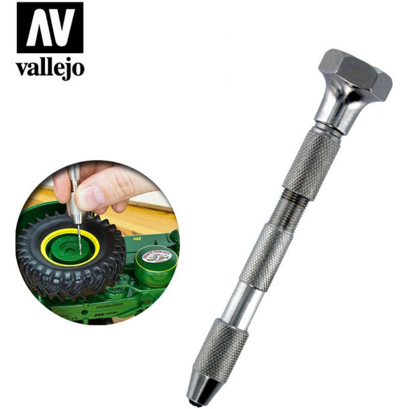 Spin Top Pin Vice Double Ended - Vallejo T09001
