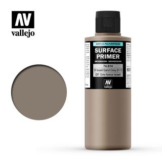 Surface Primer Acrylic-Polyurethane - Vallejo 200ml - IDF Israeli Sand Grey 61-7