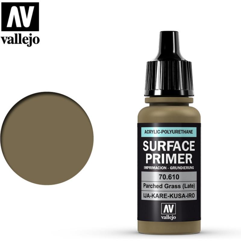 Surface Primer Acrylic-Polyurethane - Vallejo 17ml - Parched Grass Late 70610