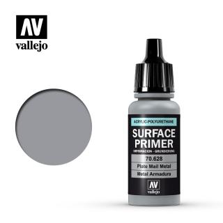 Surface Primer Acrylic-Polyurethane - Vallejo 17ml - Plate Mail Metal 70628