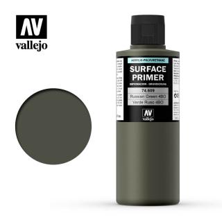 Surface Primer Acrylic-Polyurethane - Vallejo 200ml - Russian Green 4BO 74609