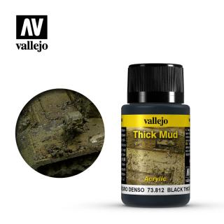Thick Mud Acrylic Vallejo 40ml - Black 73812