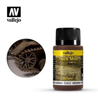 Thick Mud Acrylic Vallejo 40ml - Brown 73811