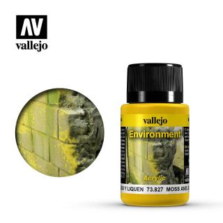 Environment Effects Acrylic Vallejo 40ml - Moss and Lichen Effect 73827