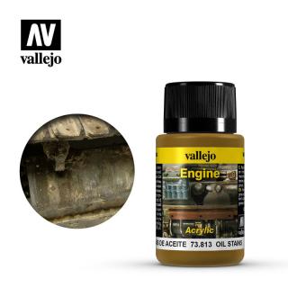 Engine Effects Acrylic Vallejo 40ml - Oil Stains 73813