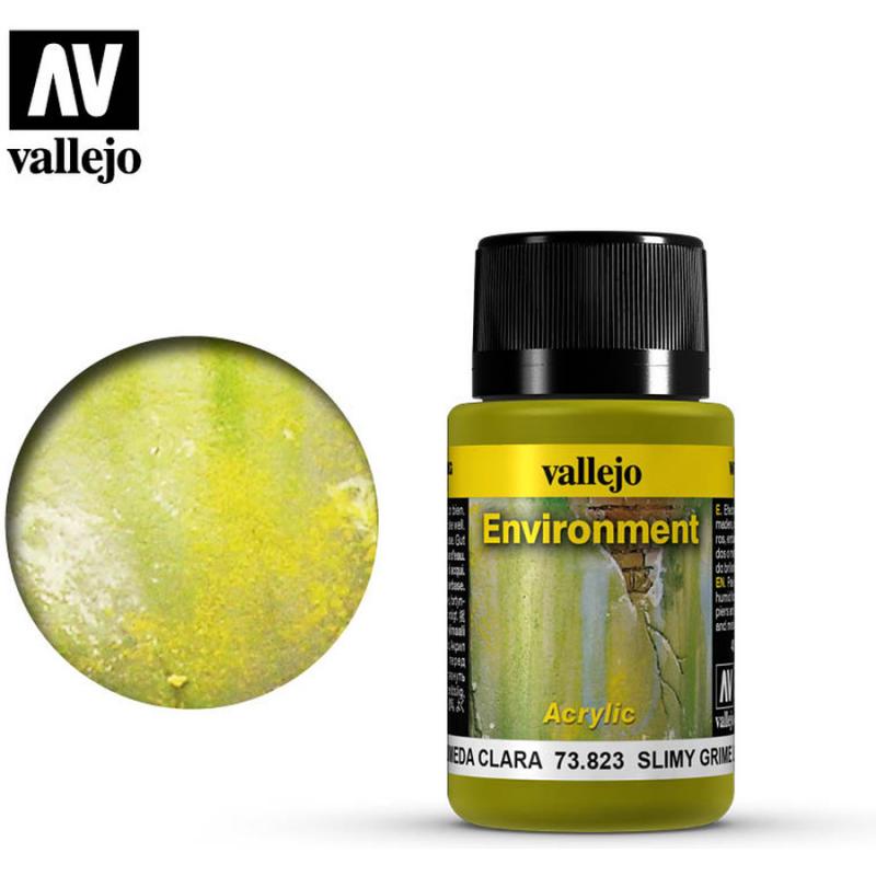 Environment Effects Acrylic Vallejo 40ml - Slimy Grime Light 73823