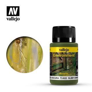 Environment Effects Acrylic Vallejo 40ml - Slimy Grime Dark 73822