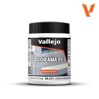 Ground Texture Acrylic - Vallejo 200ml Paste - White Stone Texture