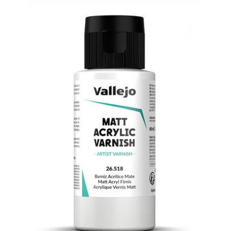 Quick Drying Matt Acrylic Varnish - Vallejo 60ml 26518