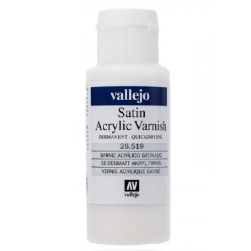 Quick Drying Satin Acrylic Varnish - Vallejo 60ml 26519